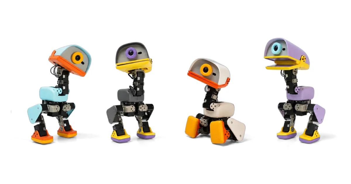 Hugging Face、399ドルのオープンソース・アヒル型ロボット「Microduck」発売
