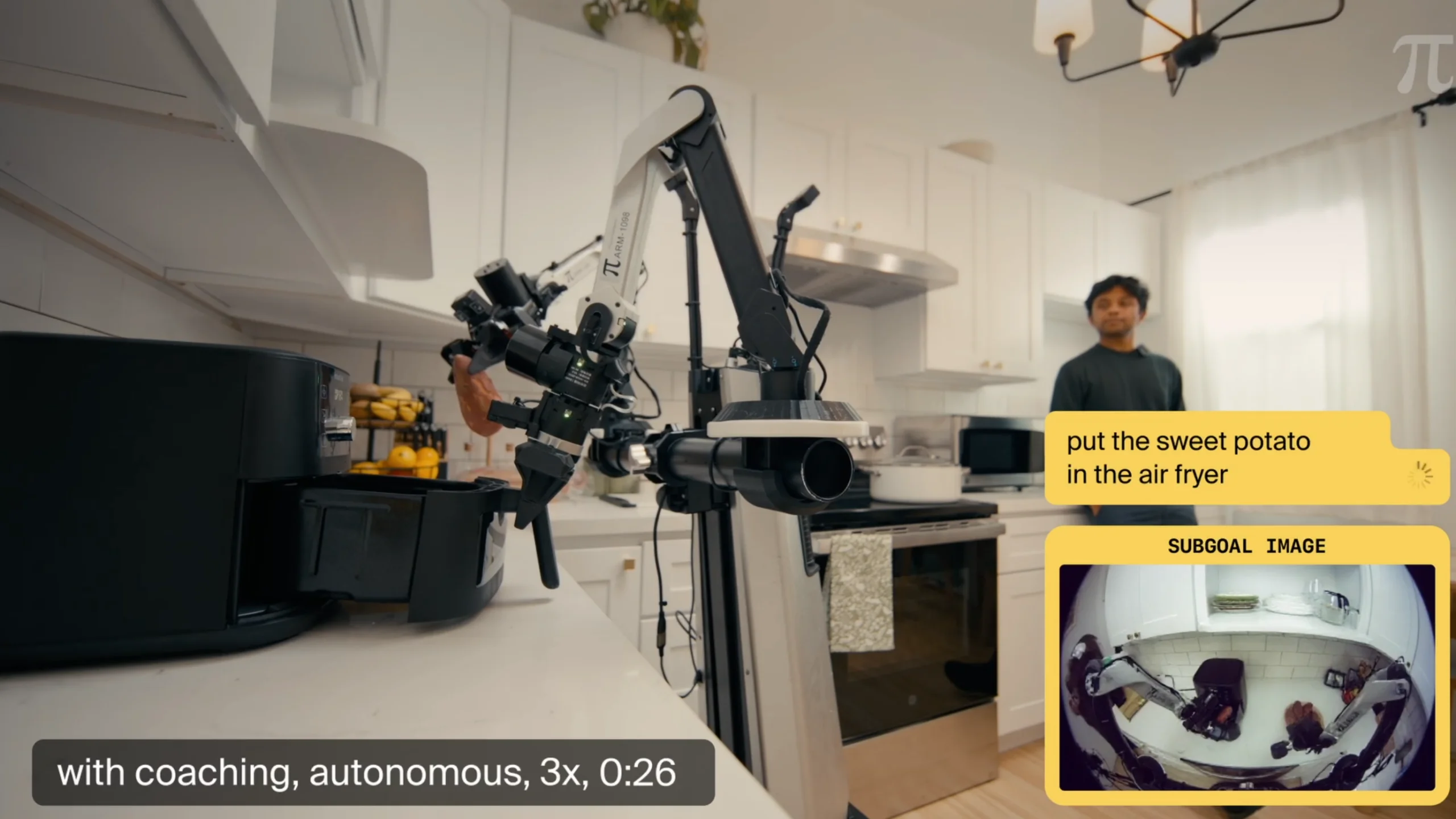 Physical Intelligence が汎用ロボット基盤モデル π0.7 発表、LLM のようなスキル再結合能力を実装